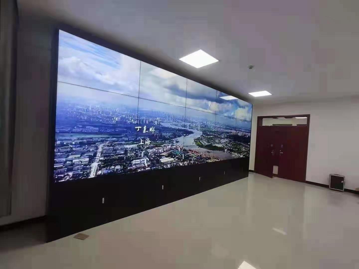 贵港拼接屏-55寸京东方液晶拼接屏3X4案例展示